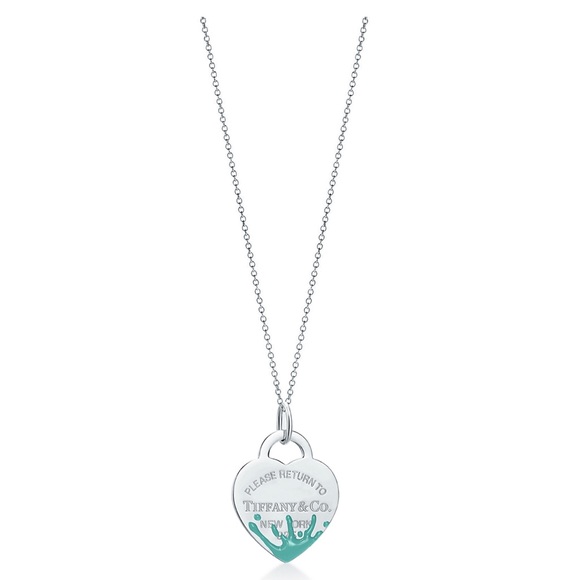 Color Splash Heart Tag Charm 
